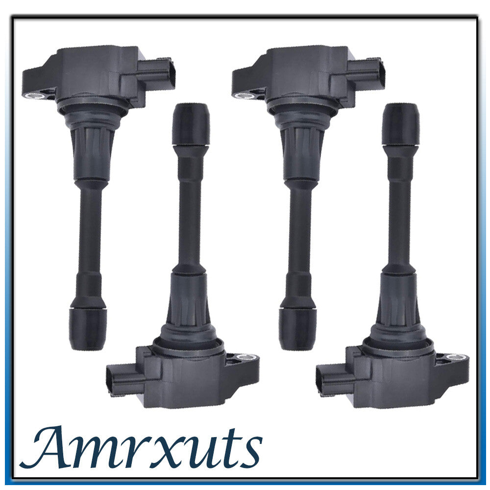 4 Ignition Coils for Altima Sentra Rogue 2.5L and for Infiniti FX50 5.0L UF549- n
