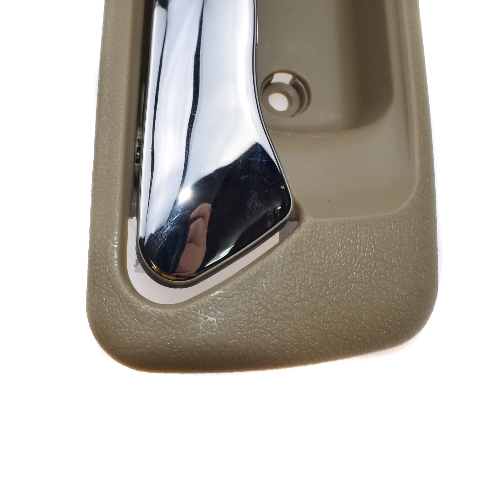 Chrome beige front right passenger door interior handle for Honda Accord 72125-S84-A01ZC- n