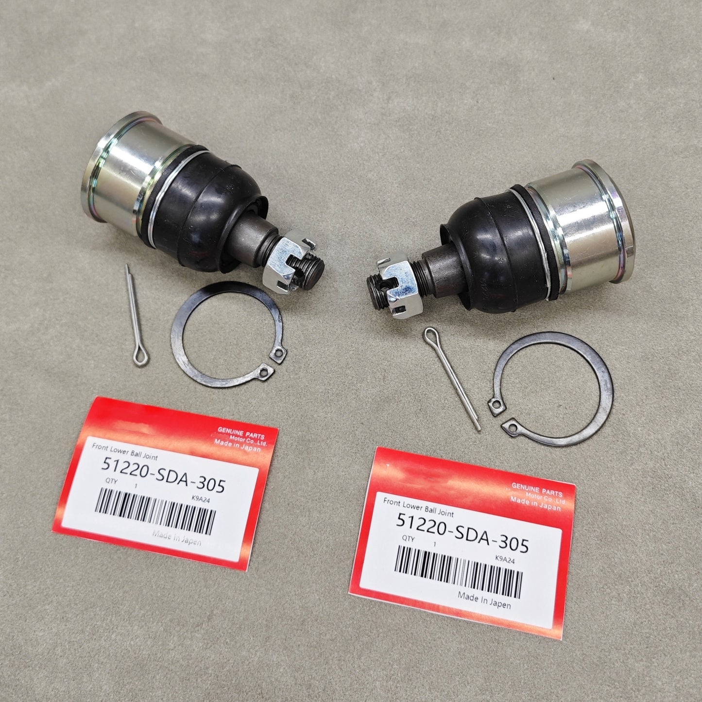 NEW 2X Front Lower Arm Ball Joint For 2003-2008 for Honda Accord for Acura TL TSX
