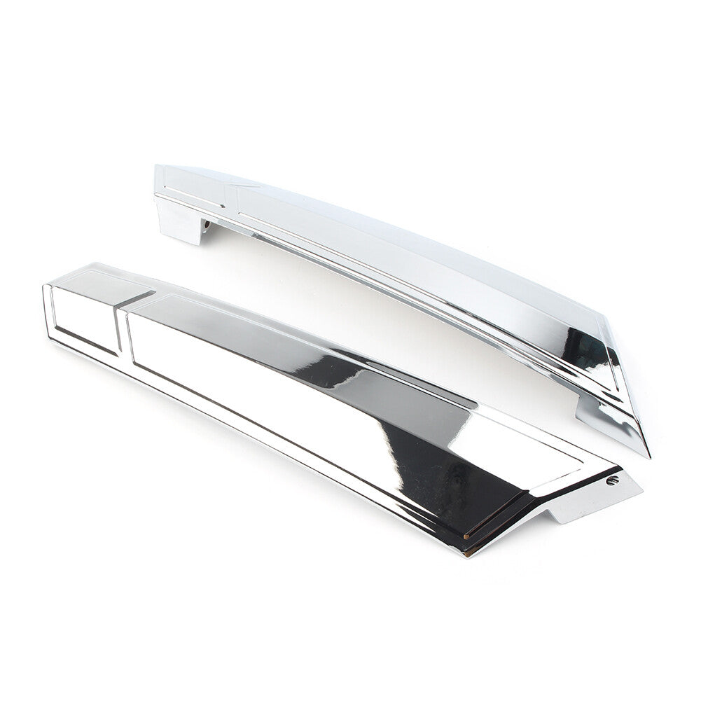 Pair Saddlebag Hinge Cover Protect For Victory 2010-14 Cross Roads Chrome Q