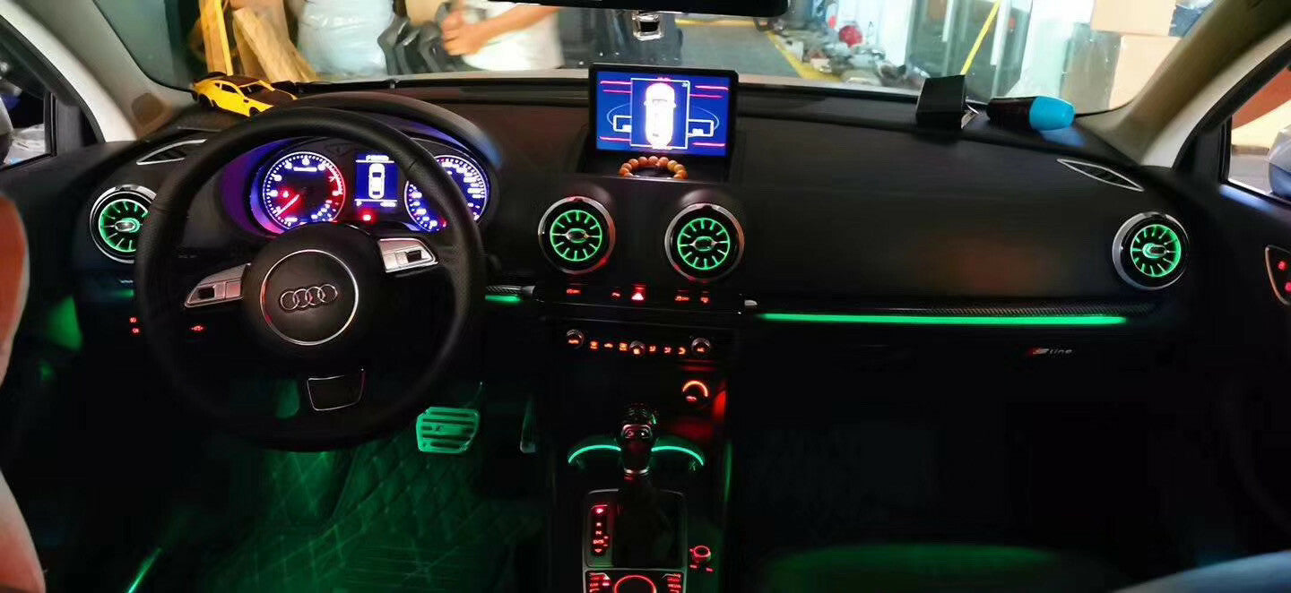 64 color Illuminated Retrofit LED ambient light for Audi A3 S3 RS3 8V 2019-2020 v