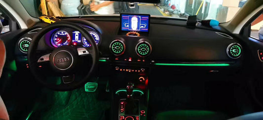 64 color Illuminated Retrofit LED ambient light for Audi A3 S3 RS3 8V 2019-2020 v