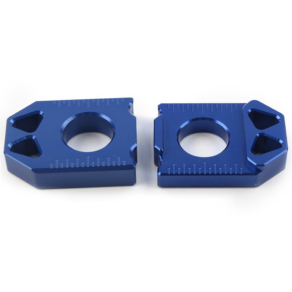 for SUZUKI DRZ400SM 2004-2015 2014 2013 Blue CNC Rear Chain Adjuster Axle Block