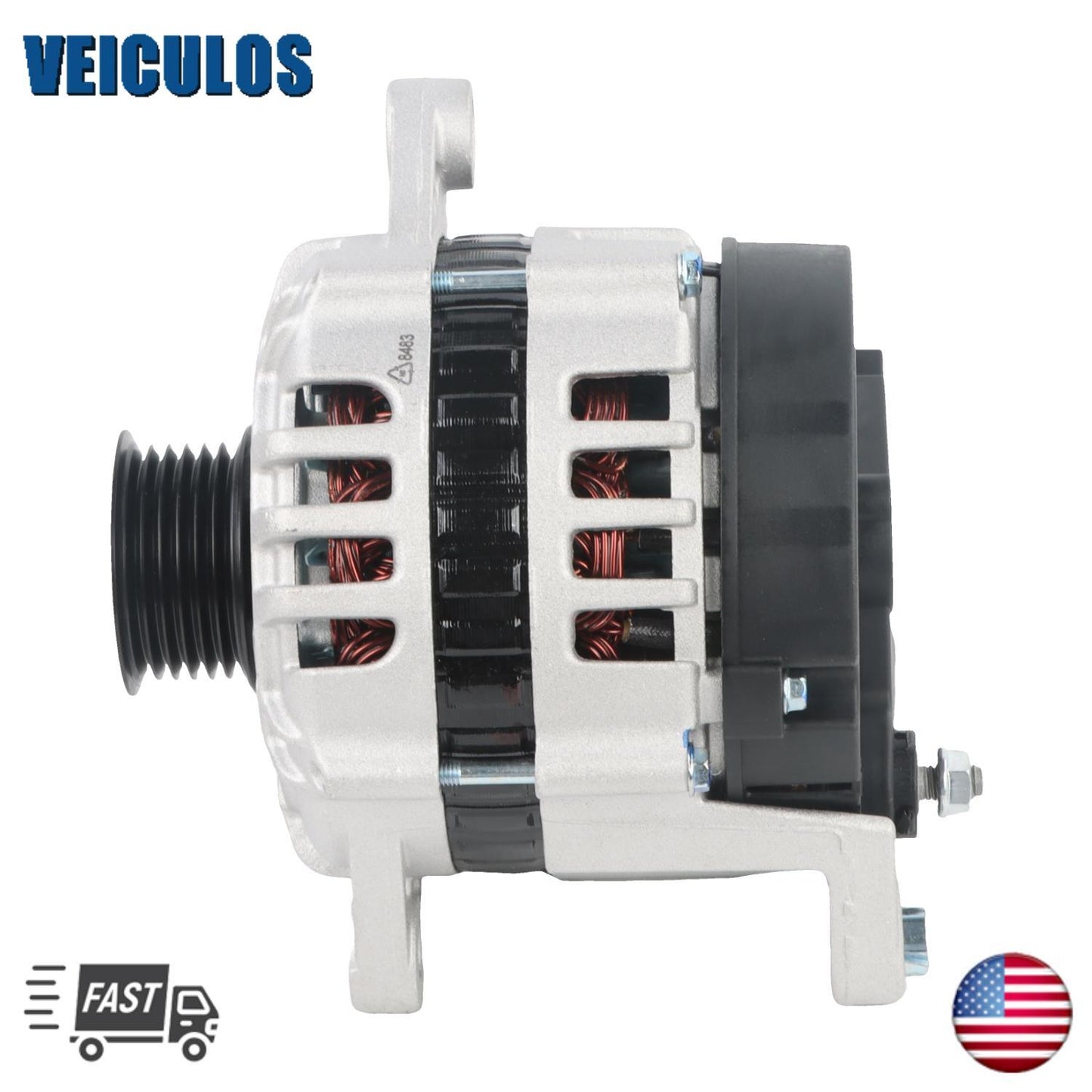 New Alternator For 1.6L for Chevy Aveo for Swift 2004-2008 Wave 2005-2008; 400-12215