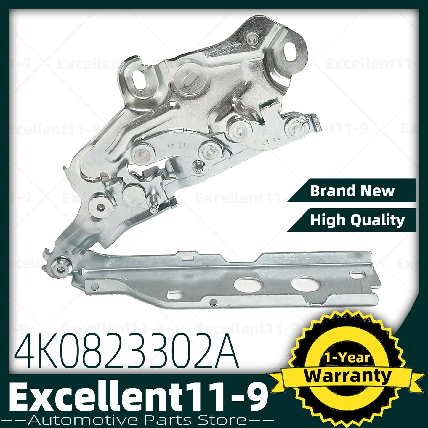 Front right Bonnet hinge for 2019-2023 for Audi A6 Quattro S6 RS6 4K0823302A- n