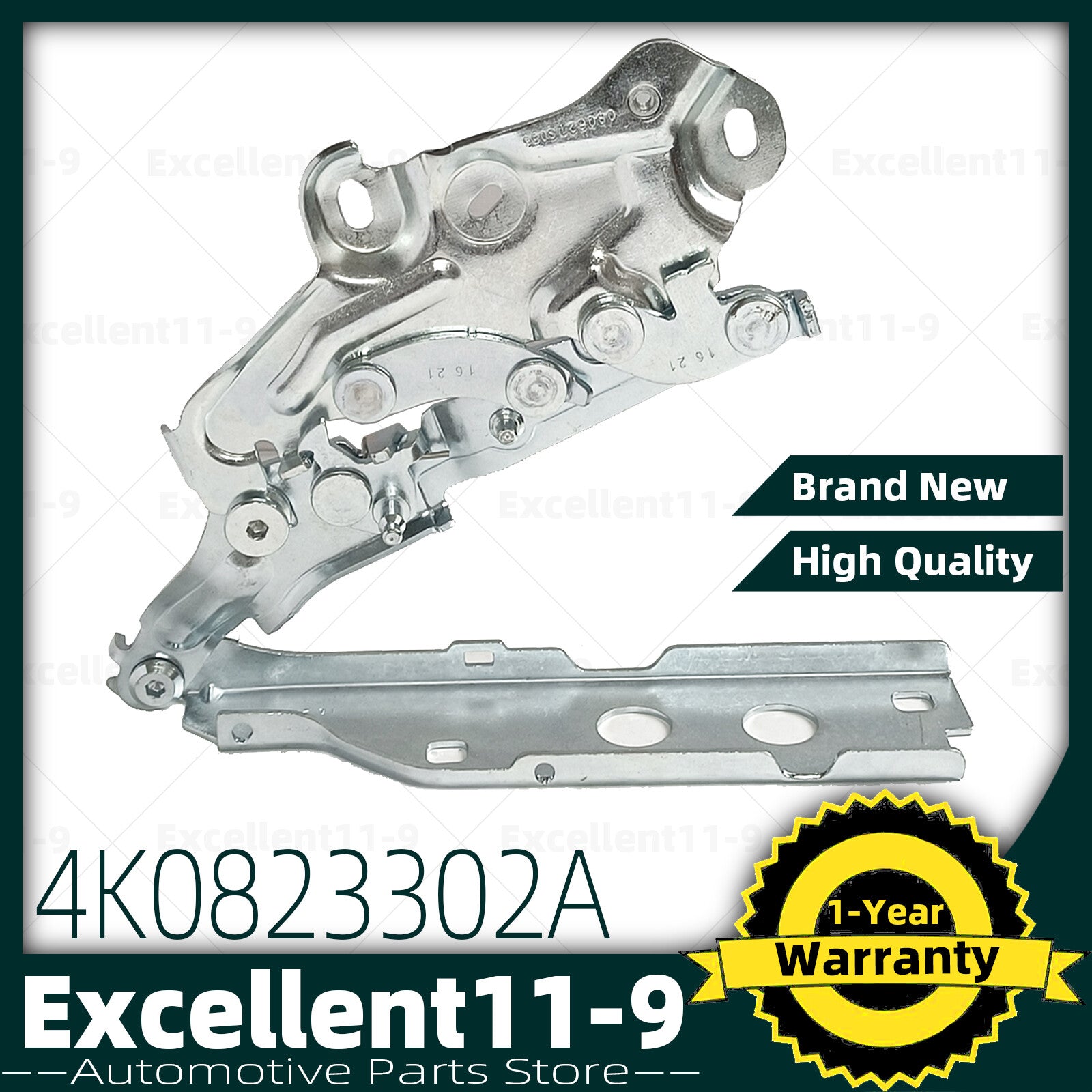 Front right Bonnet hinge for 2019-2023 for Audi A6 Quattro S6 RS6 4K0823302A- n