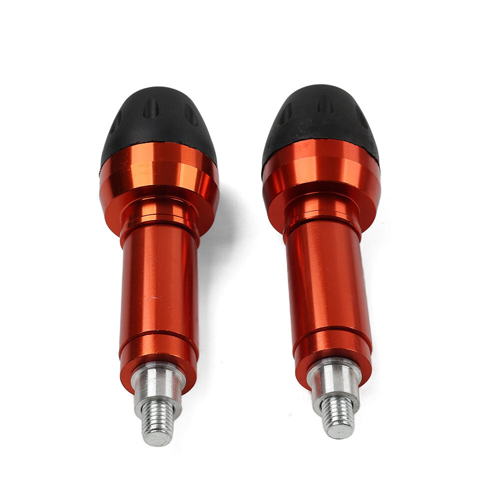 8MM 10MM Orange Motorcycle Exhaust Frame Slider Crash Falling Protector