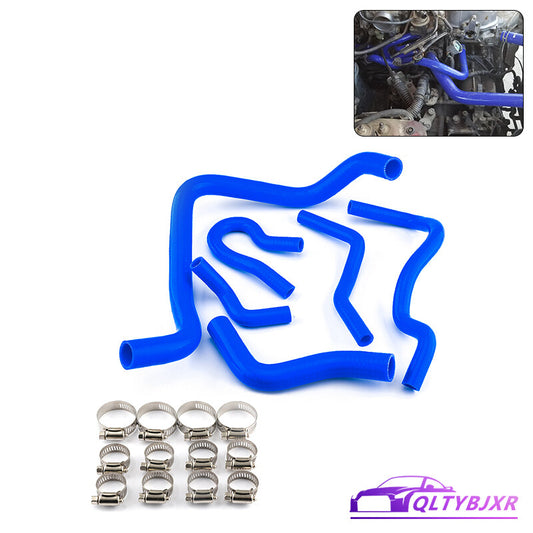 Silicone Radiator Heater Hose Kit Fits for Honda for Civic D15 D16 Sohc EG EK 92-00 Blue