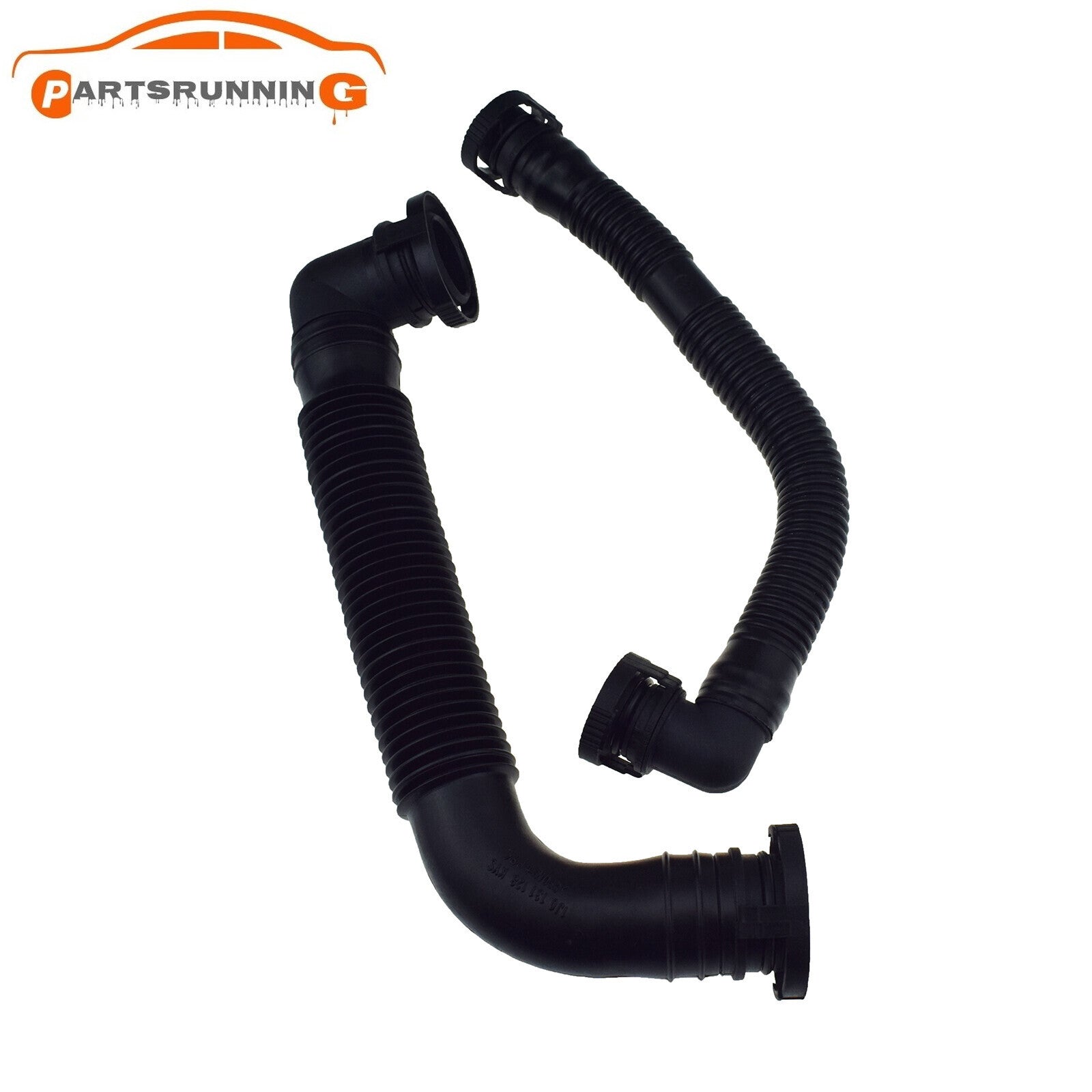 2PCS Secondary Air Pump Hose for VW for Jetta for Golf MK4 Beetle for Audi A3 for Skoda Octavia Q
