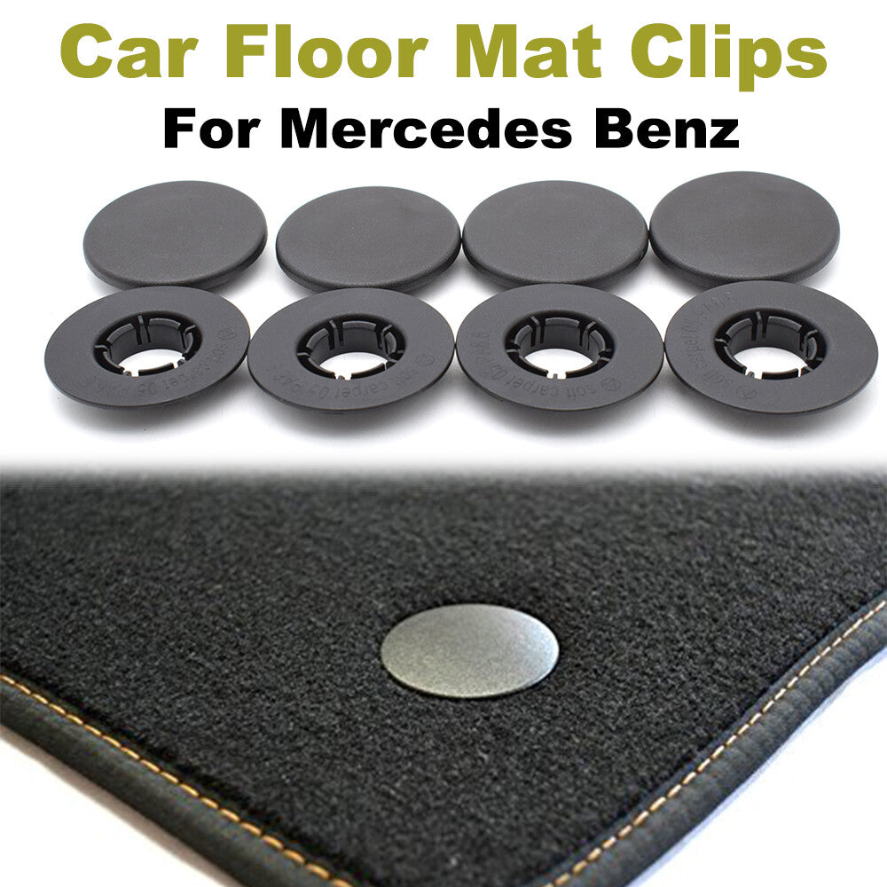 8x pcs for Mercedes Benz floor mats mounting holder clip vending machines eyelet DE Q