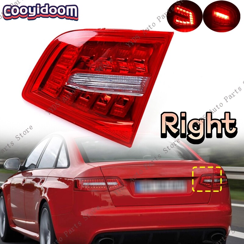 RH for Audi A6 A6L C6 S6 Quattro RS6 Saloon Sedan 2009-2011 LED Inner tail light