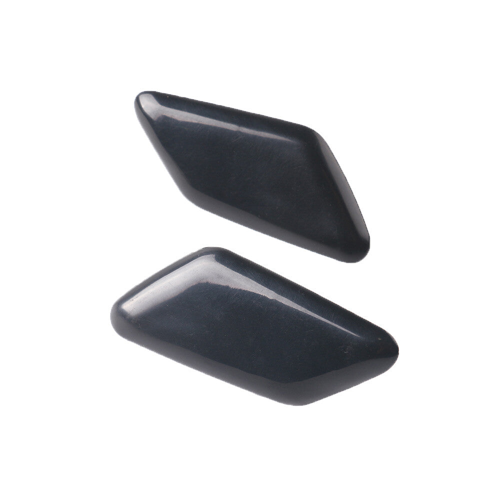 1 Pair Front Headlight Washer Jet Cover Cap for Volvo C30 2010 2011 2022 2013 Q