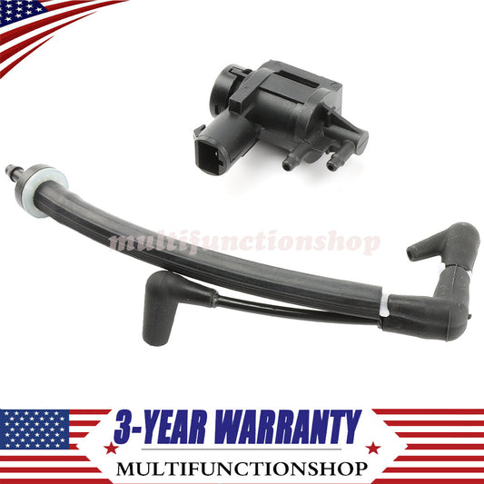  for ford  F150 2015-2020 Auto Hub Lock Vacuum Line Tube Check Valve + Solenoid Q