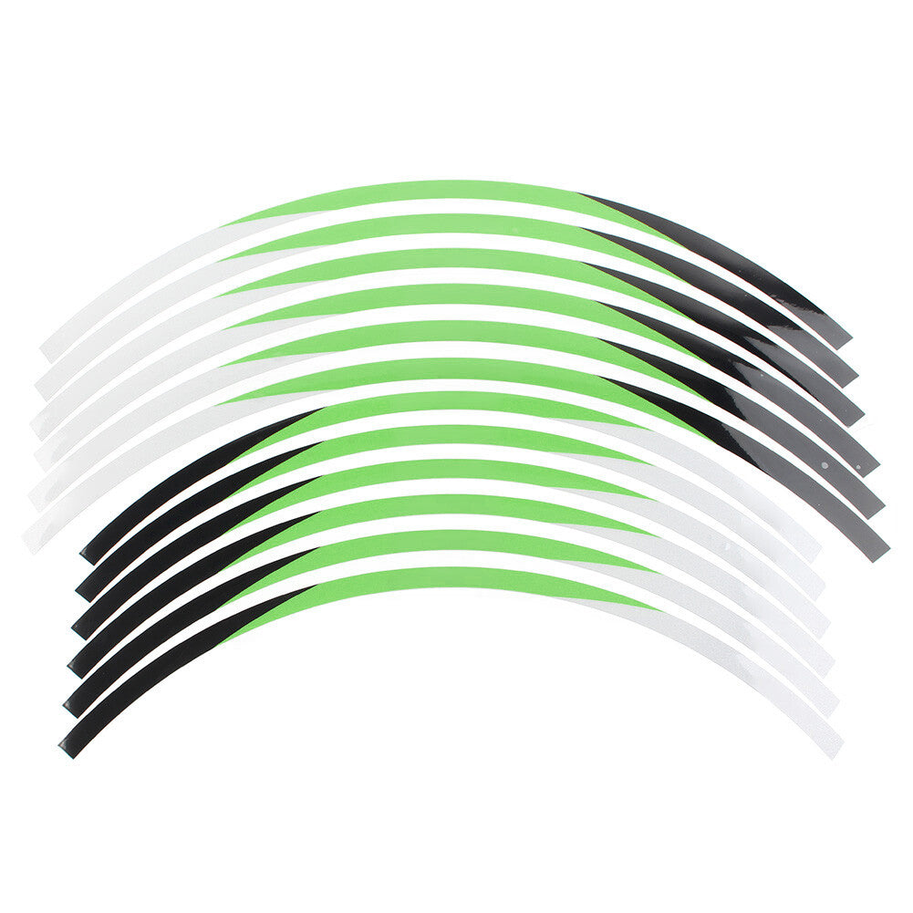 for Honda RALLY CRF 300L/ CRF 250L/ RALLY Green 21 18 Rim Wheel Decals