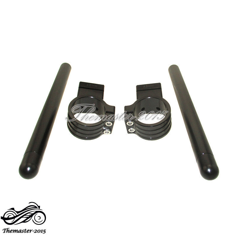 45mm High Rise Clip-On Bracket Bar Handlebar For Pit Dirt Motor Bike Motard Q