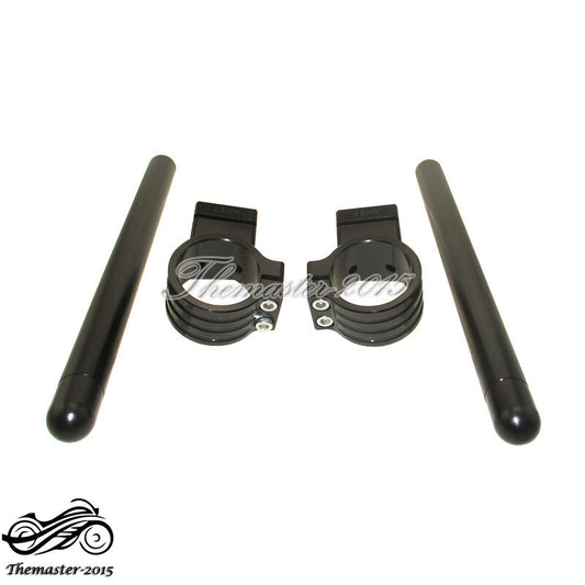 45mm High Rise Clip-On Bracket Bar Handlebar For Pit Dirt Motor Bike Motard Q