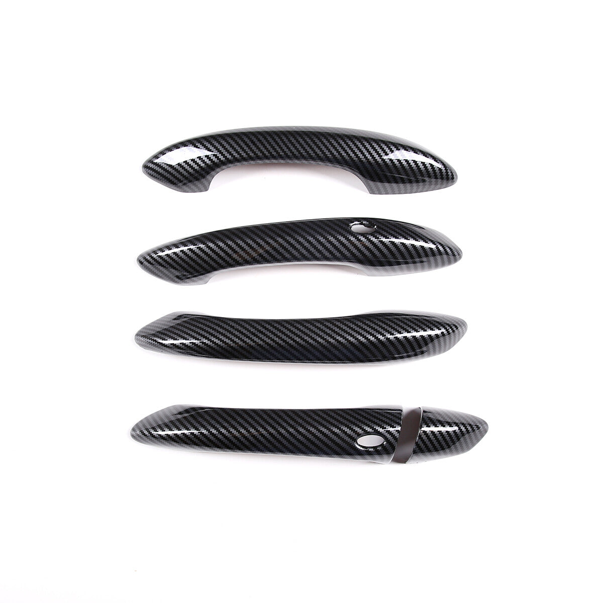 Carbon ABS exterior door L-shaped handle cover trim for Hyundai for Tucson 2022/2023 n