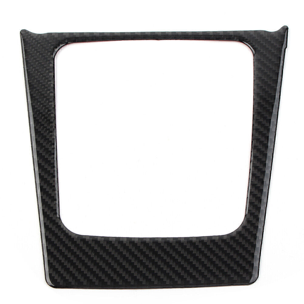 Carbon Fiber Car Gear Shift Panel Frame Trim for Subaru Forester 2013-2018 14 15