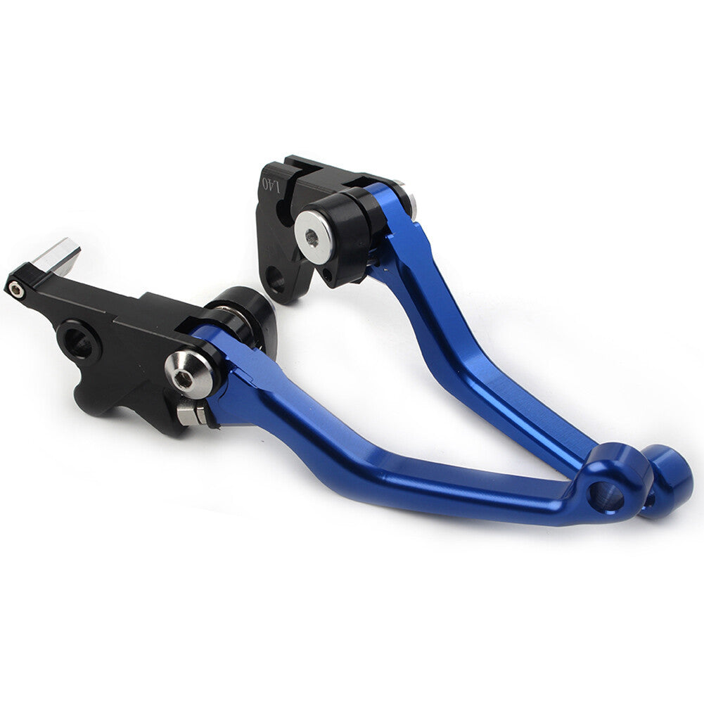 Blue CNC Pivot Clutch Brake Levers Handle For 2000-22 for Suzuki DRZ400S DRZ400SM E Q
