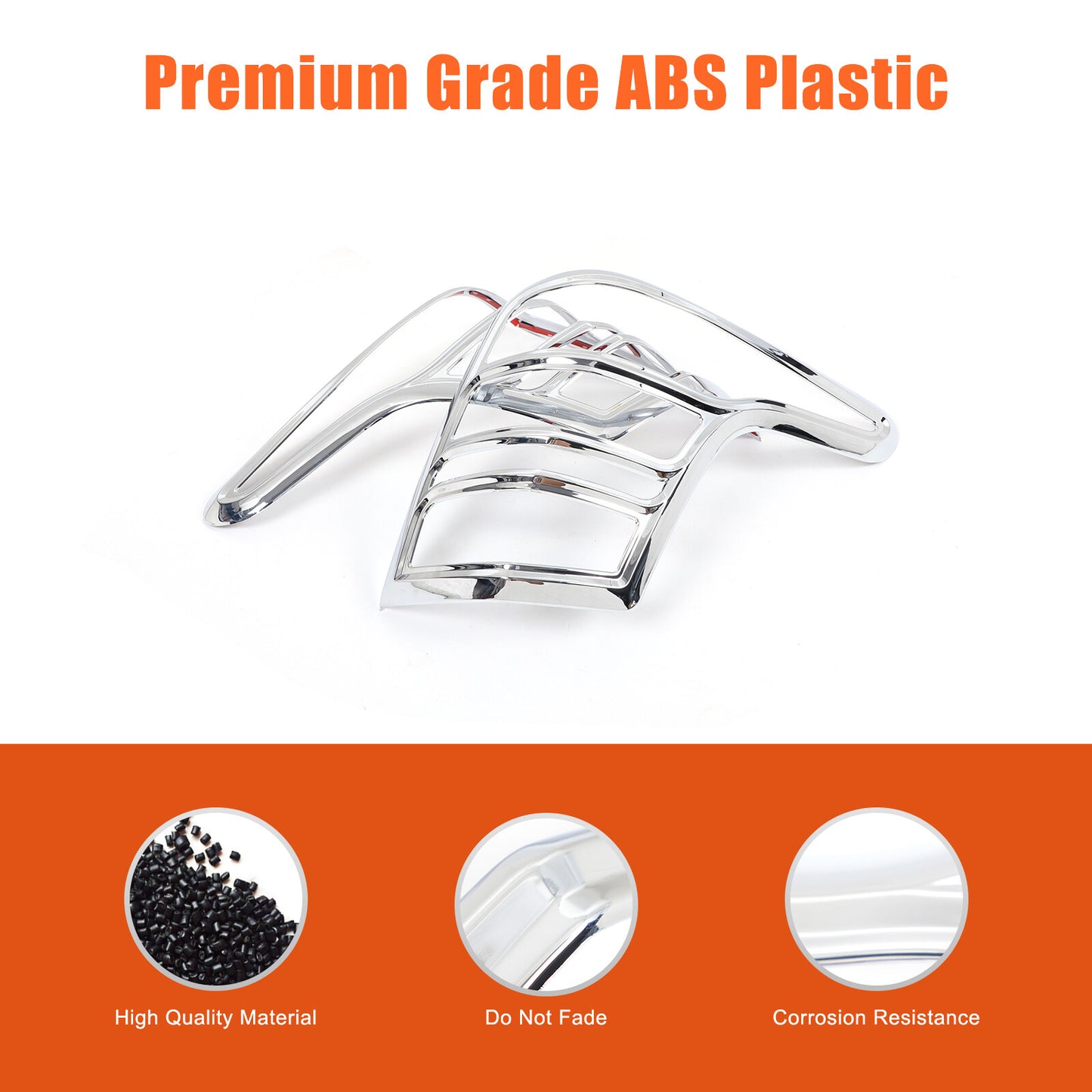 Chrome taillight cover trim suitable for Triton L200 Mq 2015-2018 n