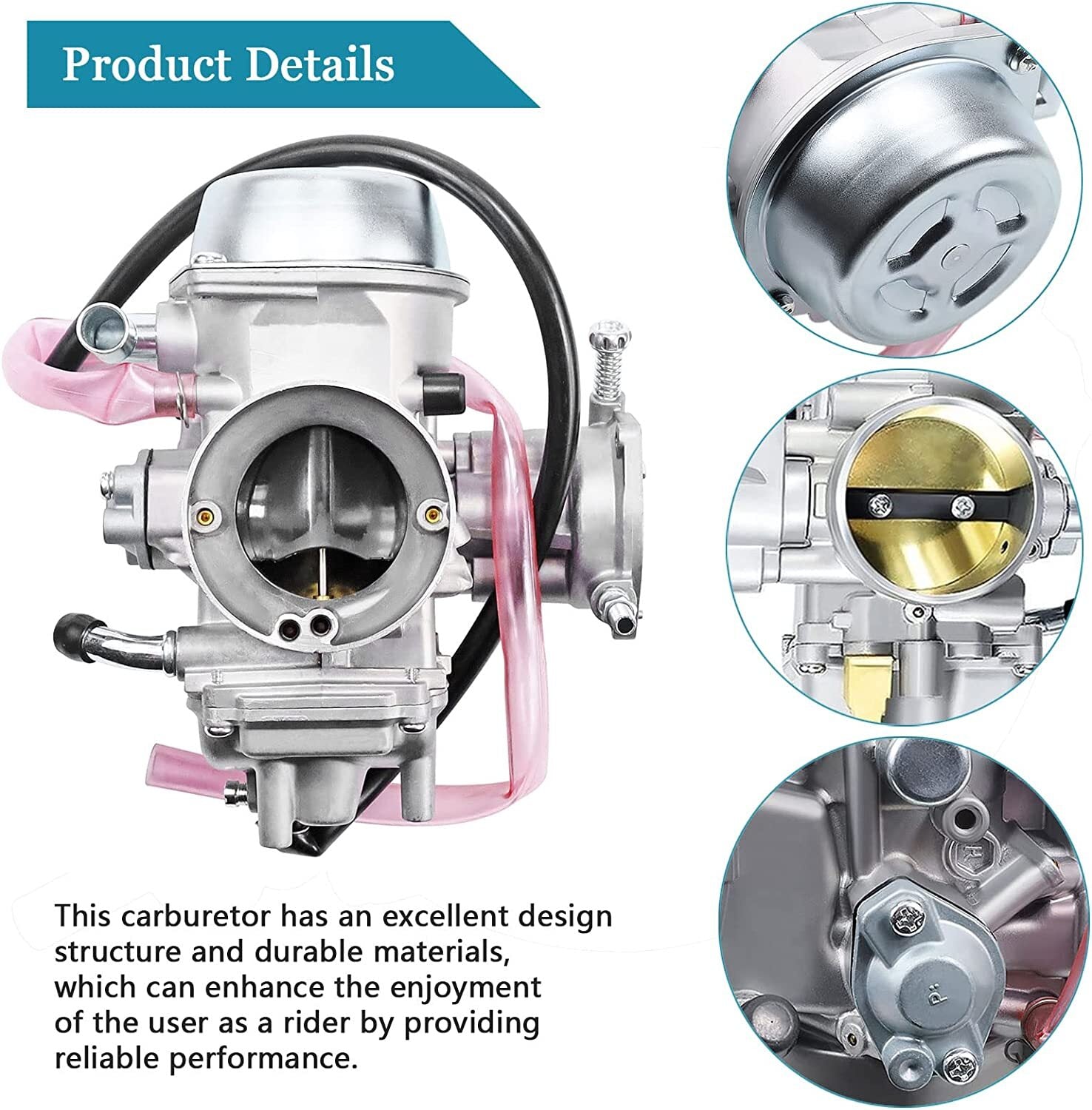 Yfm660 Carburetor Carb for Yamaha Rhino 660 Yfm660 Yxr660Fa Yxr660Fes Yxr660Fase