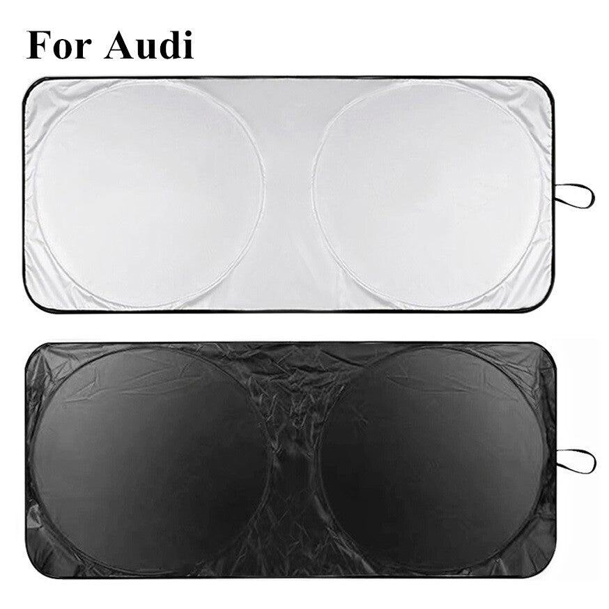 Suitable for Audi car parts, windshield sunshade UV block front sun visor - n