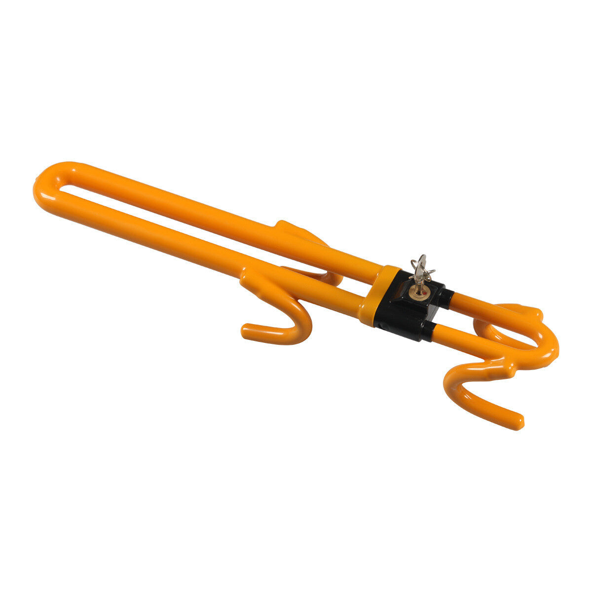 Adjustable anti-theft steering wheel lock - n