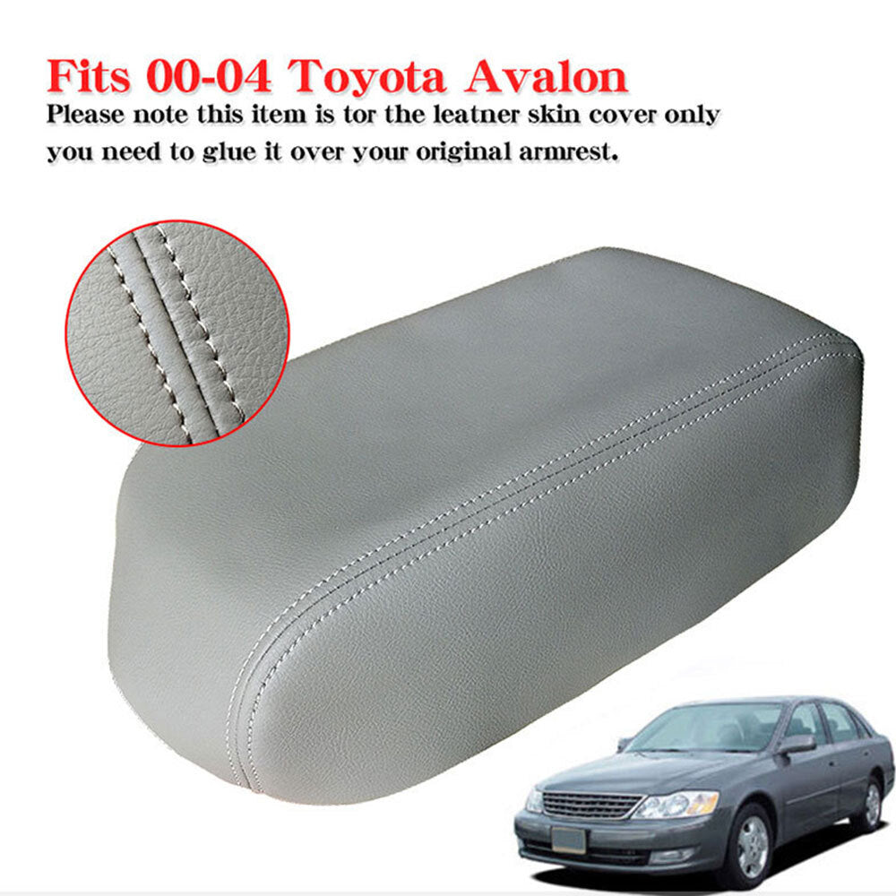 Grey leather center console cover and armrest protector suitable for 2000-2004 for Avalon . n