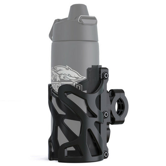 Motorcycle Bicycle Cup Holder Water Bottle Mount Stand For 18MM-32MM Handlebar Q