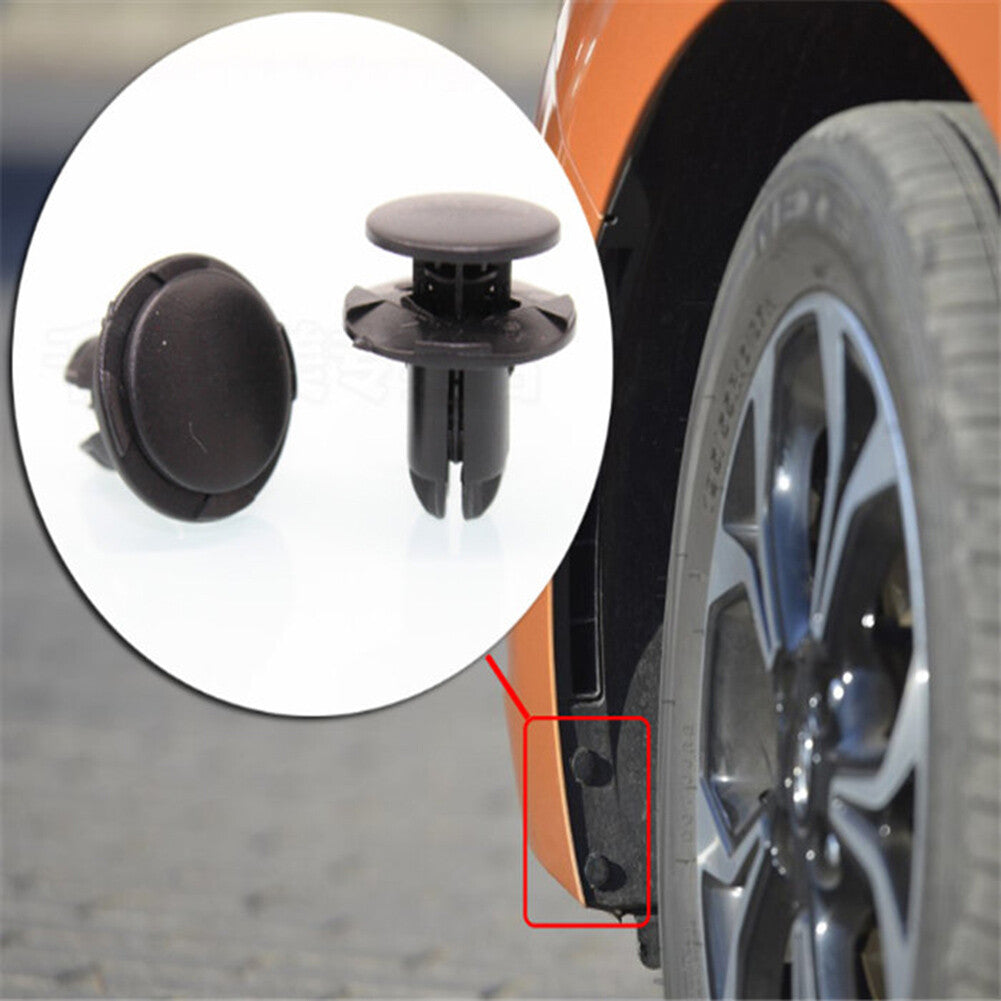 10 pcs Car Wheel Arch Moulding Trim Clips Fender Liner Fasteners for Hyundai Q
