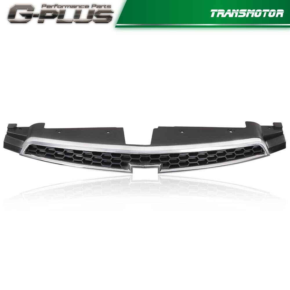 Fits 2011 - 2014 for Cruze front bumper upper grille for CHRome trim grill - v