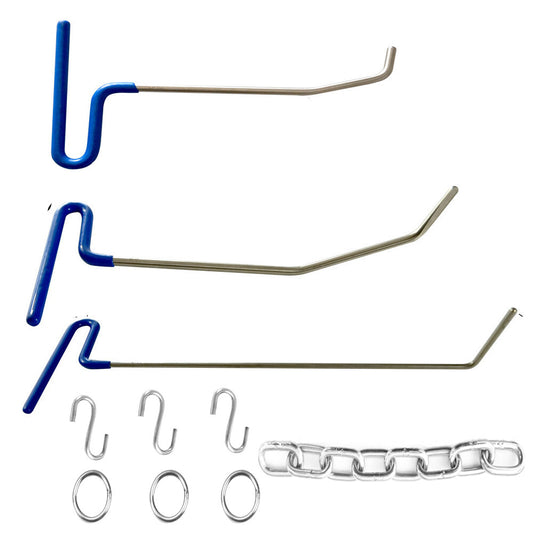 Paintless dent removal kit door repair tools car hail damage hot rods, hand tool v