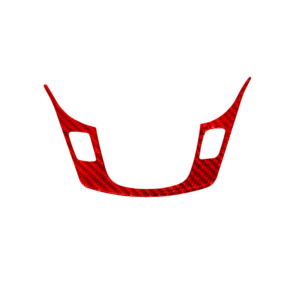 Red Carbon Fiber Rear Vent Outlet Cover Trim For X5 E70 X6 E71 2008-13 TypeB v