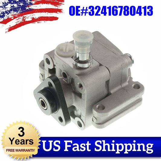 1 Power Steering Pump, 32416780413, new, Suitable for BMW X3 2.0L, 2.5L, 3.0L 120i, 2014-2016.