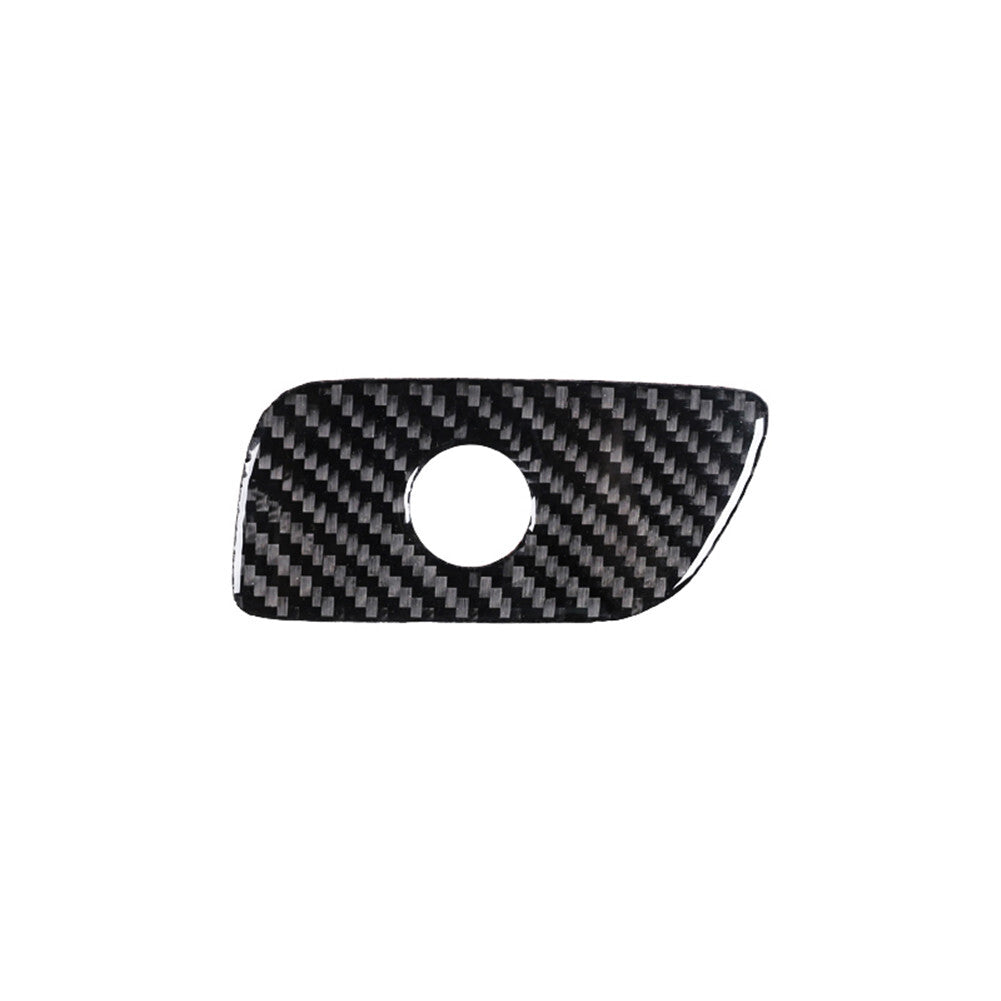 Carbon fiber interior glove box handle cover trim for Chrysler 200 (2015-2017)
