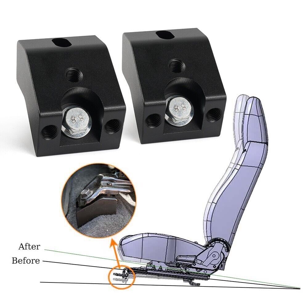 Front for Seat 1.25 IN Riser for Seat Spacers Jacker Lift Kit For Tacoma 2005-2022 Q