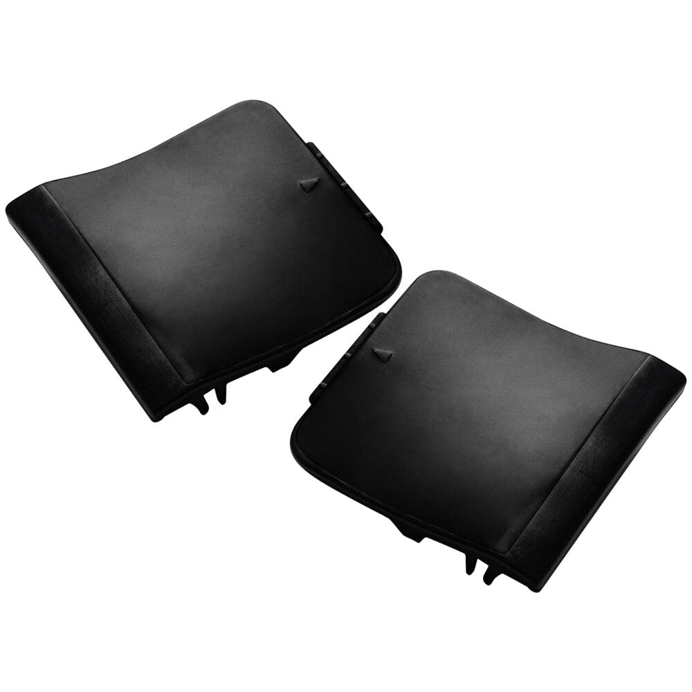 2Pcs Rear Bumper Tow Hook Cover Left+Right Unpainted For X3 F25 M 2010-2013 Q