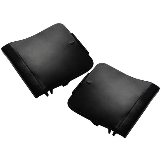 2Pcs Rear Bumper Tow Hook Cover Left+Right Unpainted For X3 F25 M 2010-2013 Q