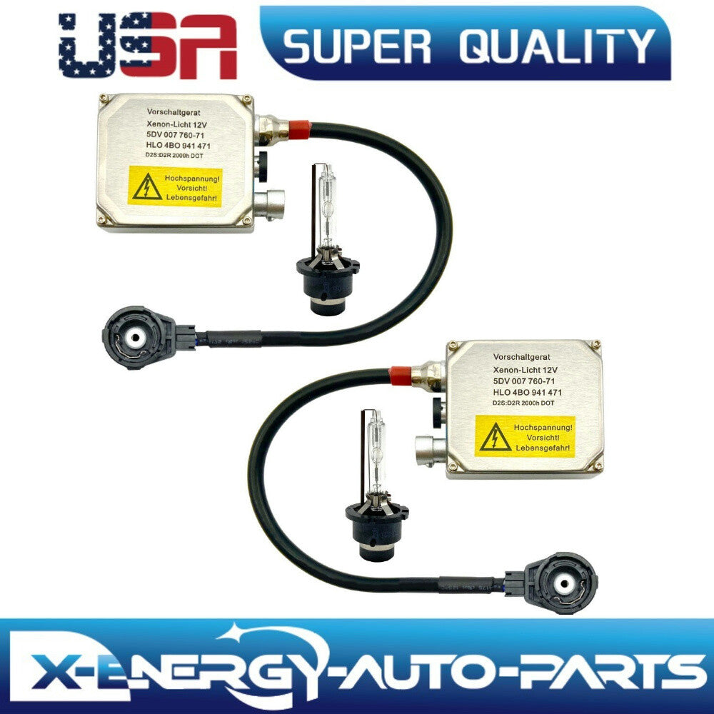 2x New Xenon Ballast D2S Bulb Control For 97-03 525i 528i 530i 540i M5
