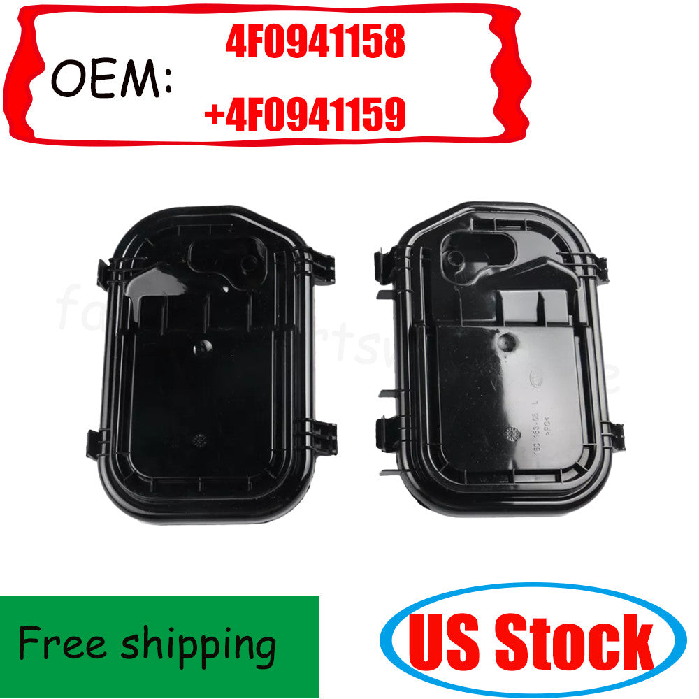 1Set Headlight Cover Protective Cap for AUDI 2005-2011 A6 S6 RS6 C6 4F0941158 n