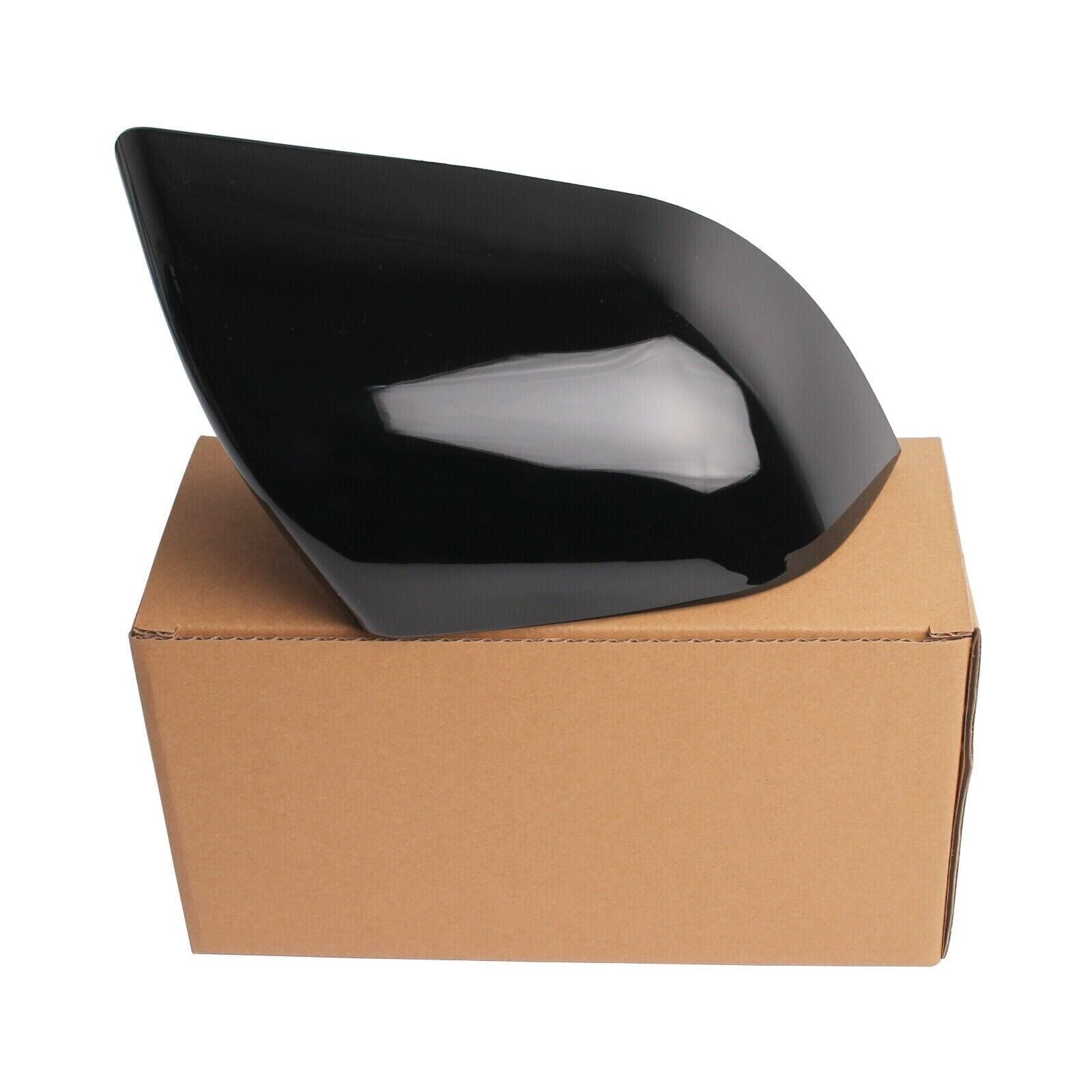 for Tesla for Model Y 2019-2022, Car Rear View Mirror Cover Cap Trim Black Q