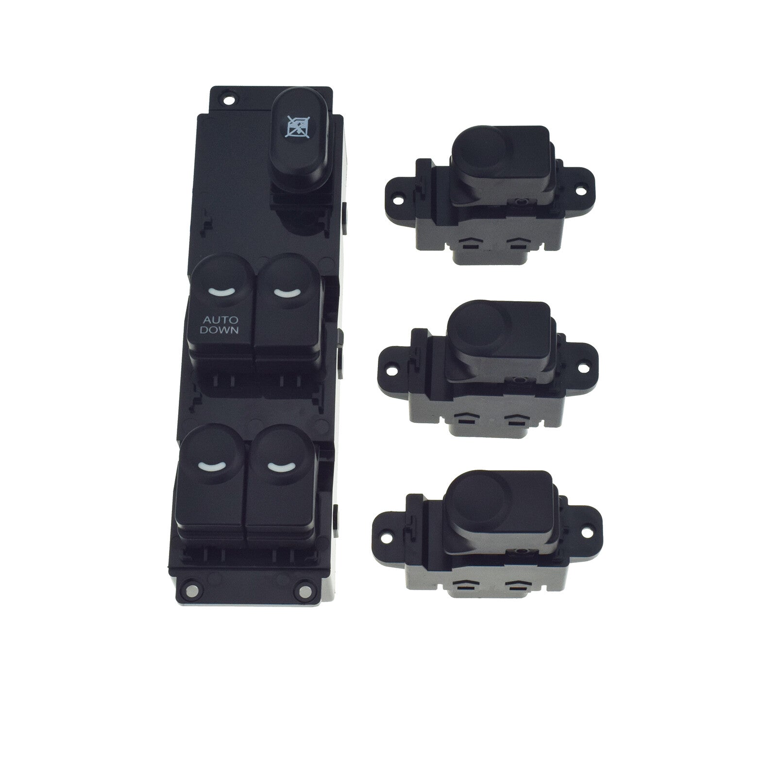 Power Window Switch 4-Piece Set for Modern Solaris Accent 2011-2017 - new n