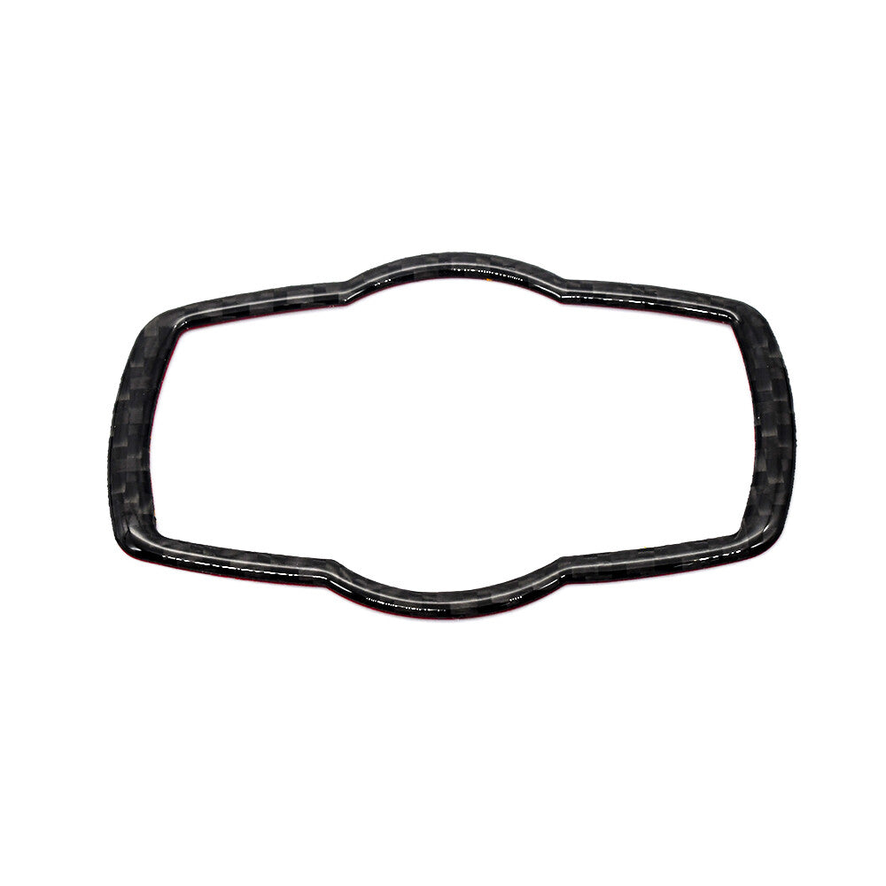 Carbon fiber headlight switch button frame cover trim for 05-12 3 E90 n