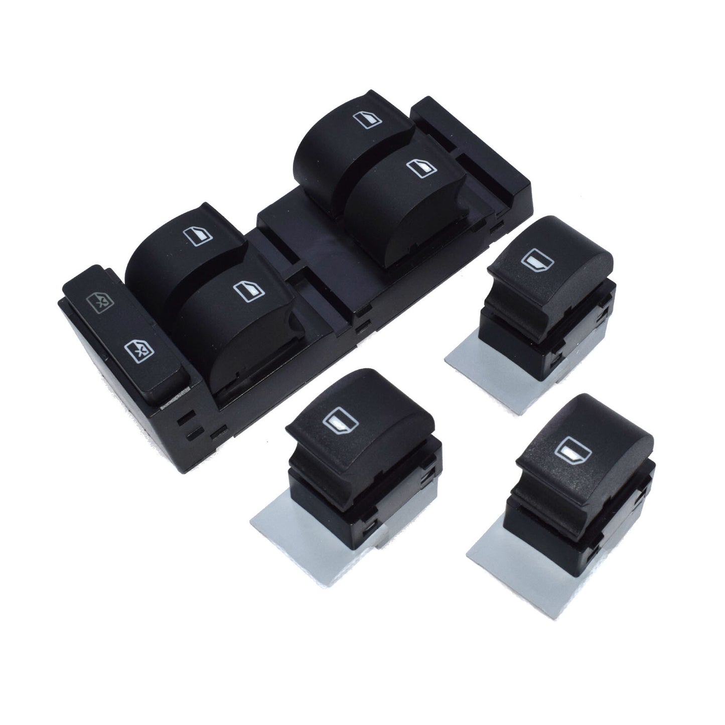 for for Audi A6 RS6 Quattro Driver Passenger Side Power Window Switch 4B0959851 4 pcs - v