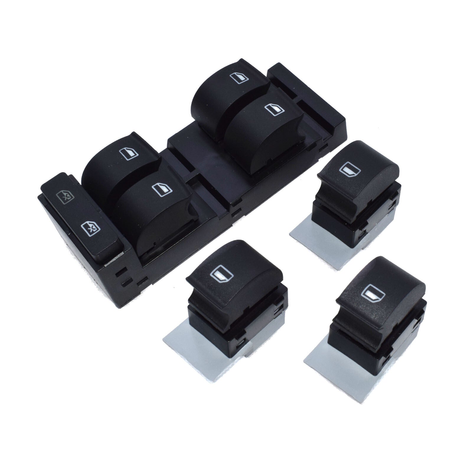 for for Audi A6 RS6 Quattro Driver Passenger Side Power Window Switch 4B0959851 4 pcs - v