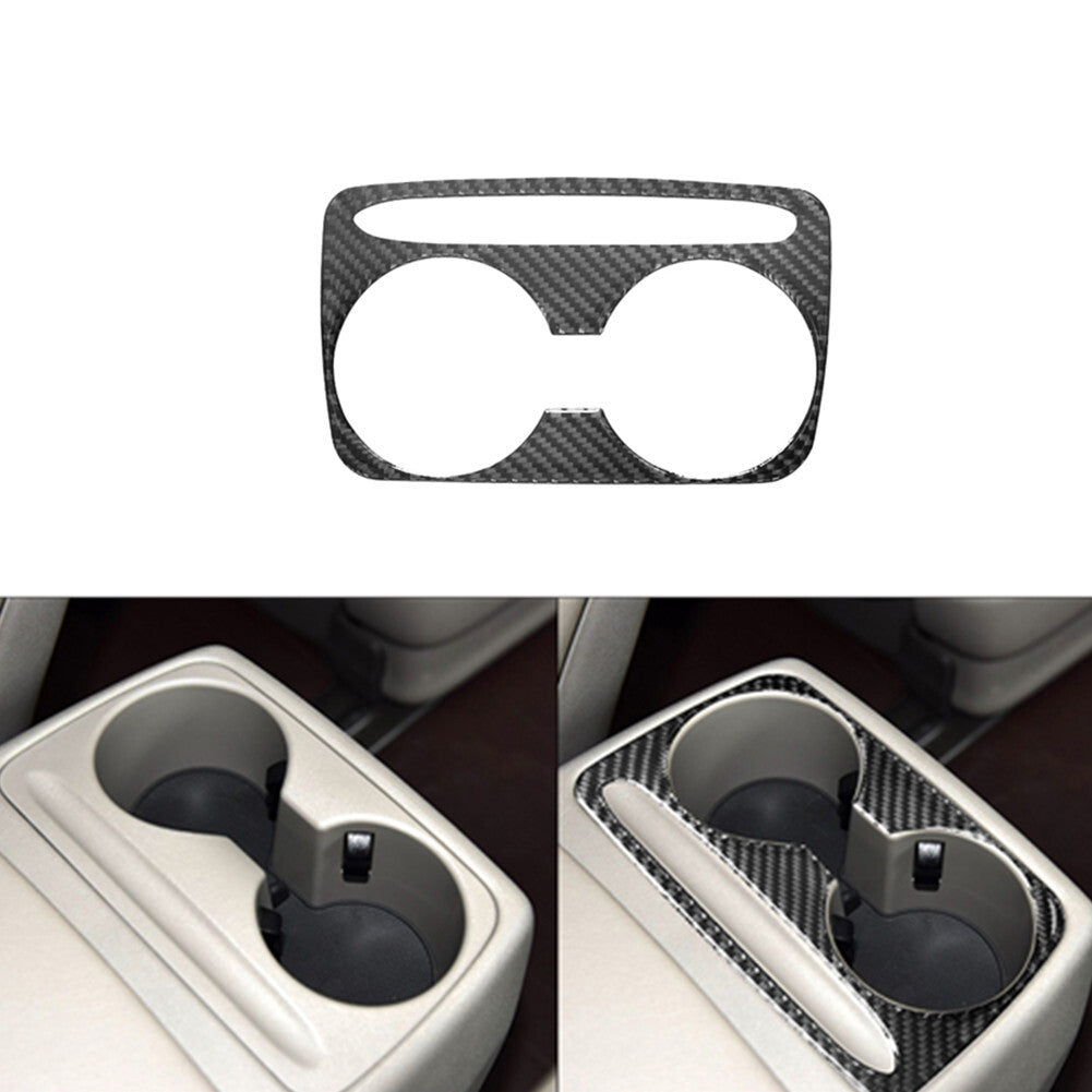 Carbon Fiber Climate Control Console Panel Cover Trim For Fiesta 2011-2015 v