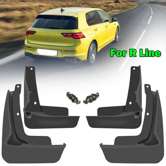 Car Mud Flaps Splash Guard Fender Mudguard for VW for Golf 8 MK8 R-Line GTI GTD GTE Q