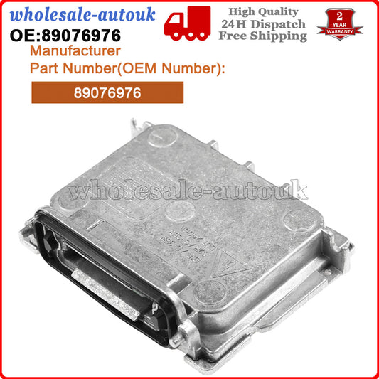 For GM for Audi Xenon Headlight Headlamp Ballast / Control Unit 89076976 ECU Module Q