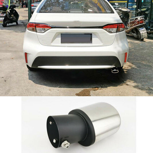 for Toyota for Corolla 20-2024 Silver Exhaust Muffler Tail Pipe Tip Tailpipe Trim 1X