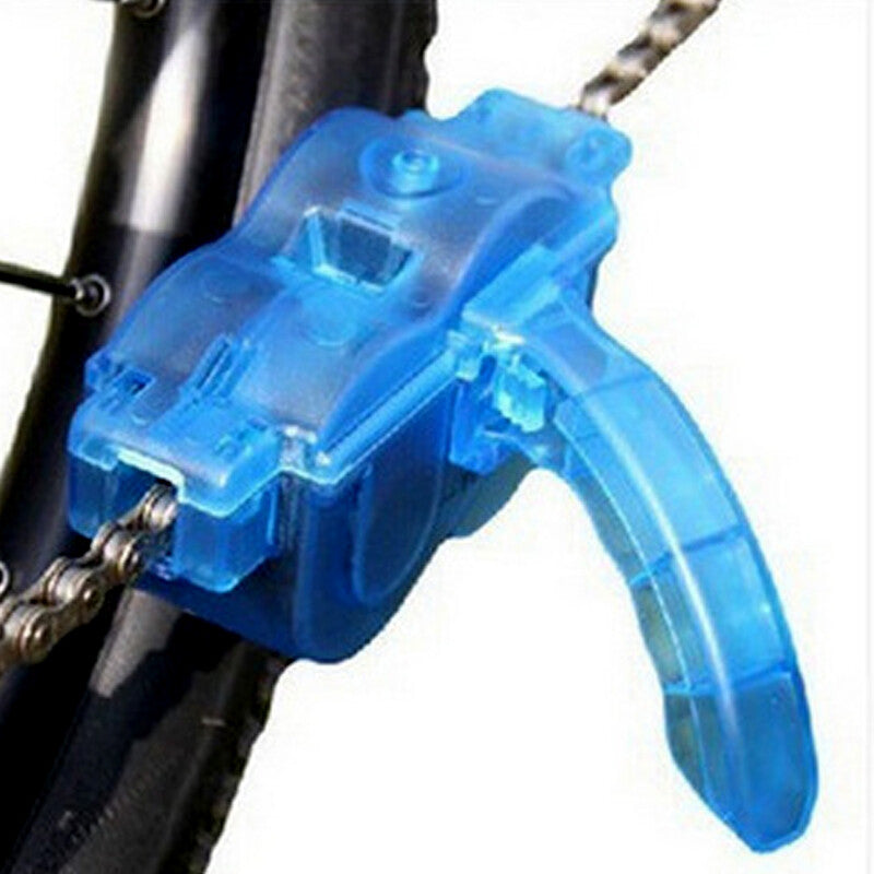3-Piece Bicycle Chain Cleaning Dry Brush Cleaning and Washing Tool (ABS Plastic) n